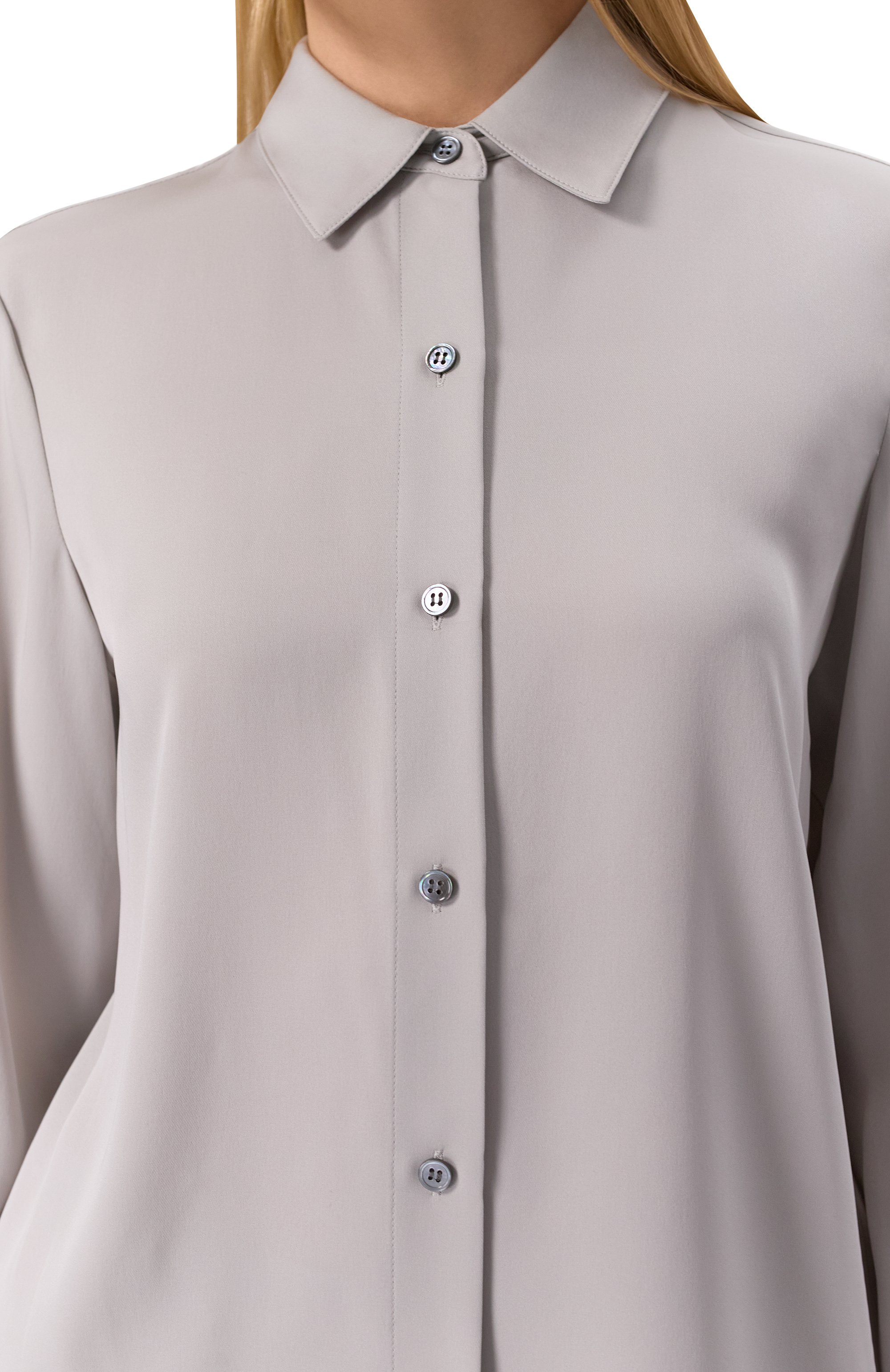 Шелковая блузка THEORY, арт. 00702524, фото 5