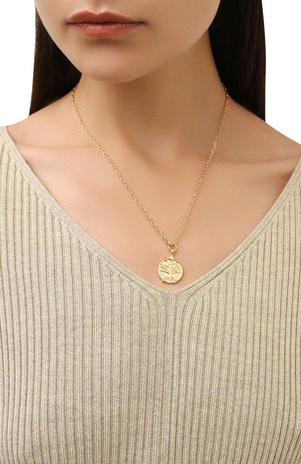 Подвеска на цепочке HANKA_IN, арт. JET-C0BR3T-VIT, фото 2