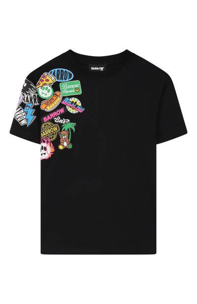 Хлопковая футболка BARROW, арт. S6BKJUTH073