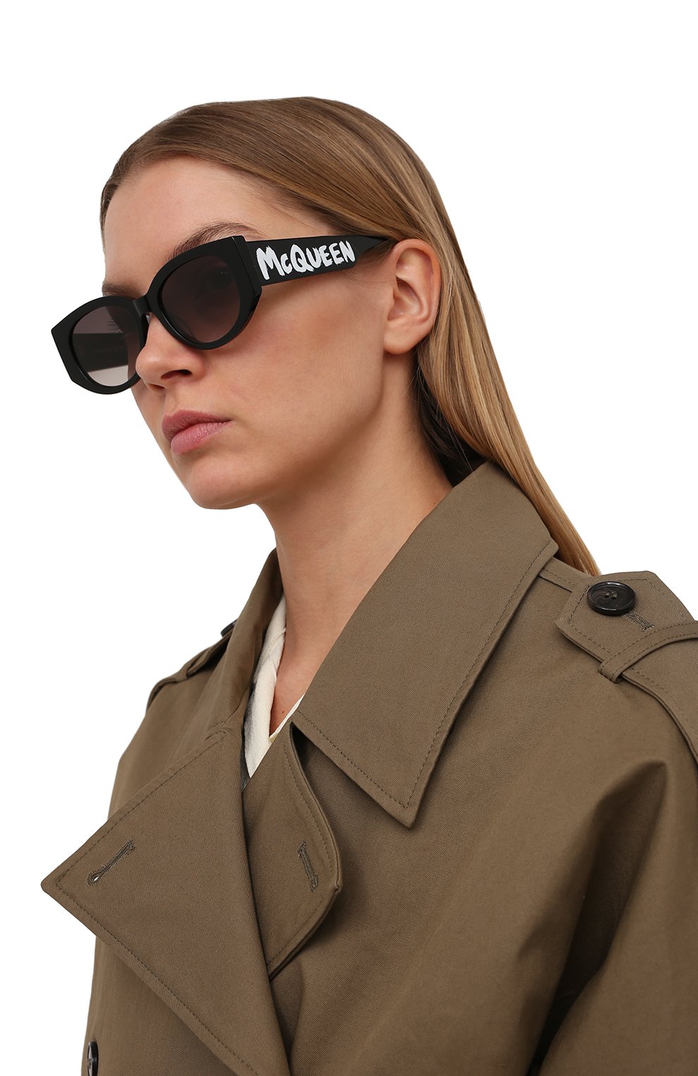 Солнцезащитные очки ALEXANDER MCQUEEN, арт. AM0330S 001, фото 2