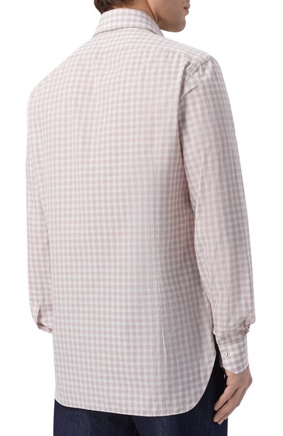 Хлопковая рубашка KITON, арт. UCCH09623, фото 4