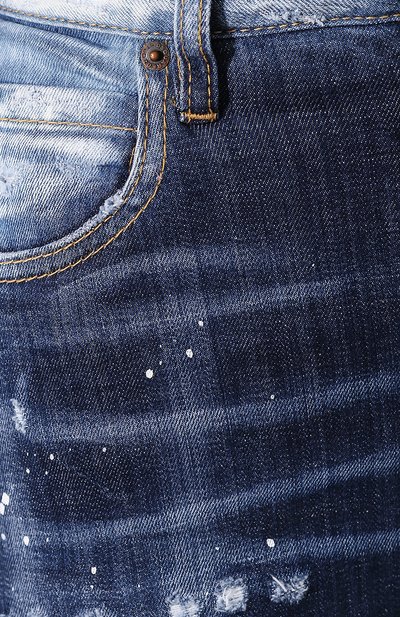 Джинсы DSQUARED2 синего цвета по цене 45450 руб., арт. S75LB0189/S30342, фото 5 Джинсы DSQUARED2, арт. S75LB0189/S30342, фото 5