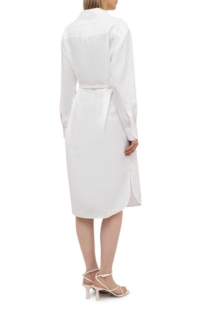 Льняное платье GIORGIO ARMANI, арт. 1WHVA08L/T02IL, фото 4