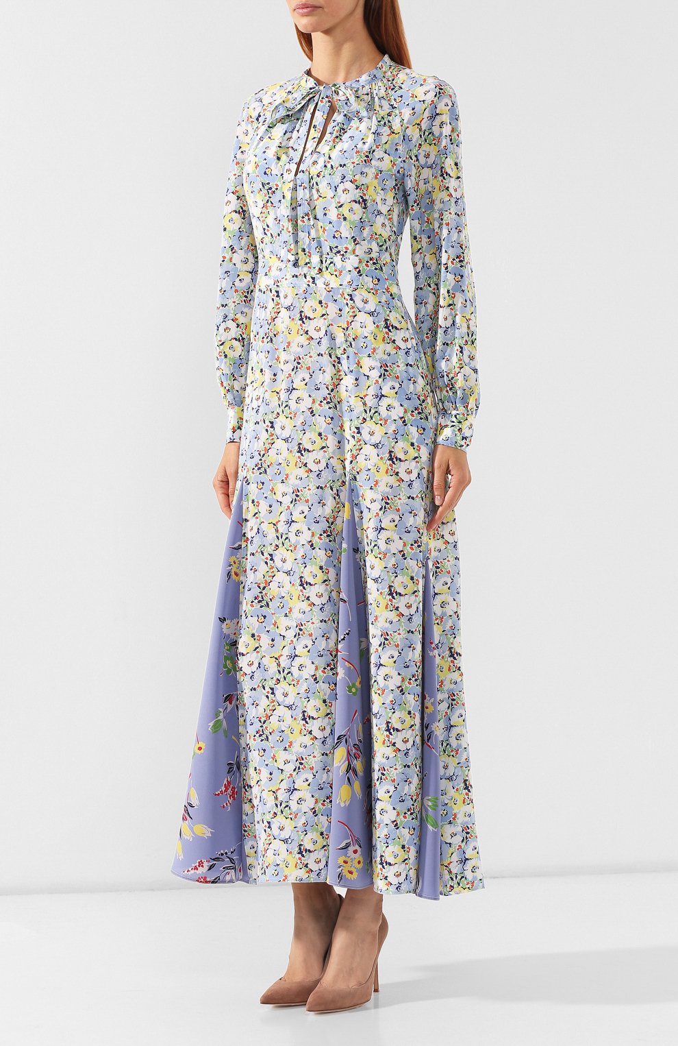 Шелковое платье POLO RALPH LAUREN, арт. 211770017, фото 3