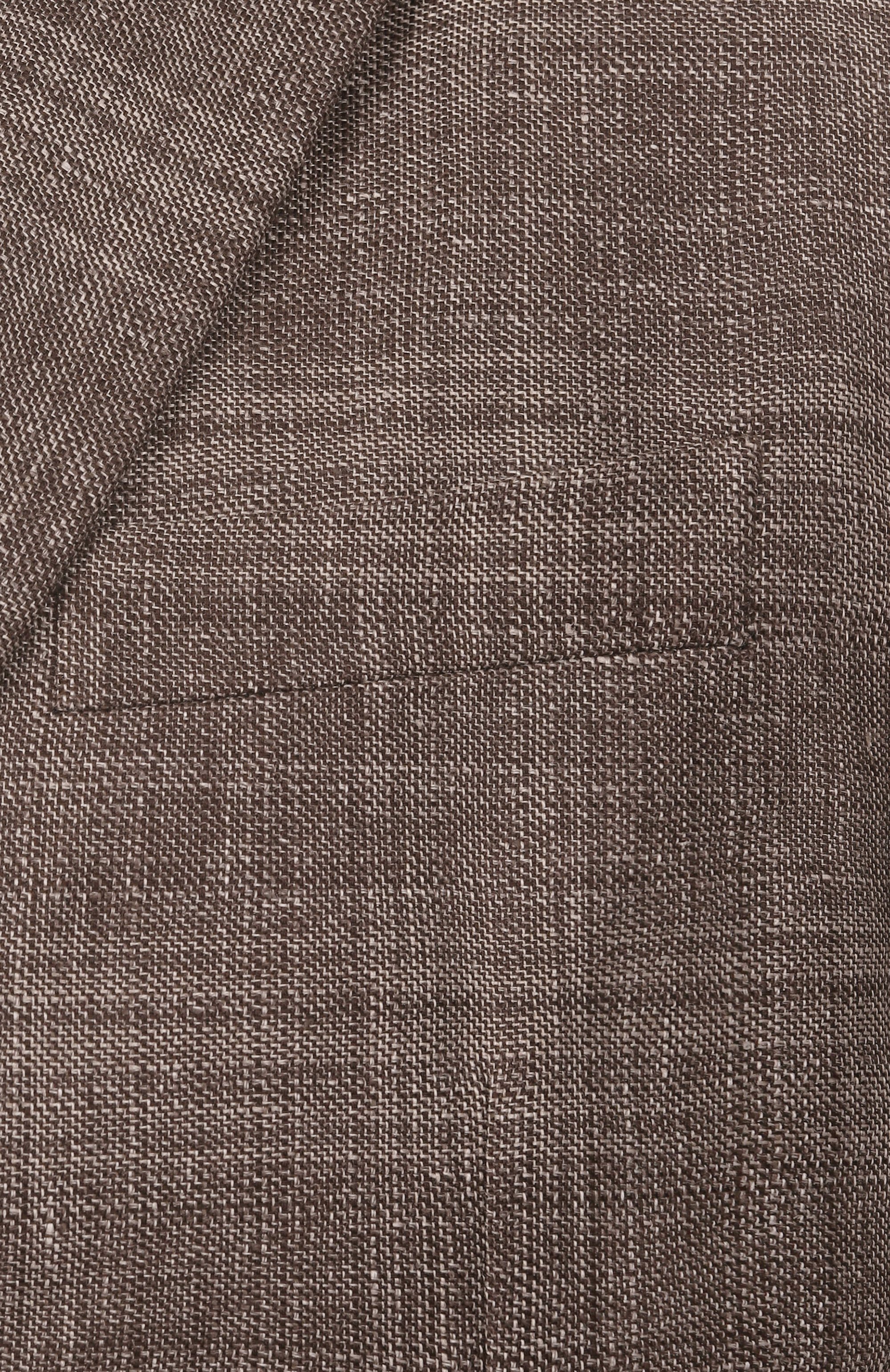 Пиджак изо льна и шерсти ZEGNA, арт. 1DNMG0/950727A9, фото 8