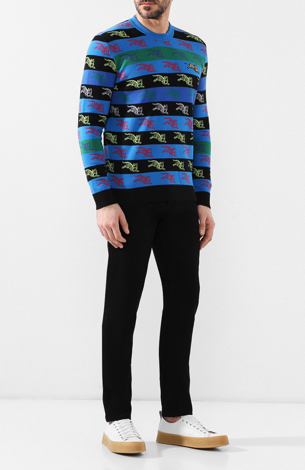 Джинсы прямого кроя KENZO, арт. 5PA5272ED, фото 2