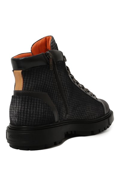 Текстильные ботинки stmoriz SANTONI, арт. MGSG18190NERBQDN, фото 5