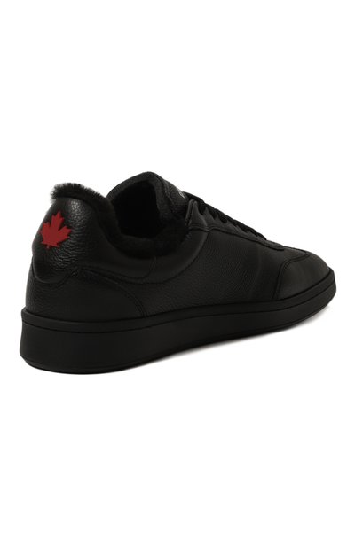 Кожаные кеды boxer DSQUARED2, арт. SNM0392/25107929, фото 5