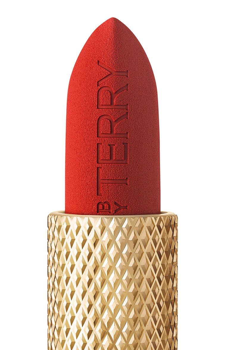 Увлажняющая помада с матовым финишем rouge opulent, оттенок 6 red alert (3,5g) BY TERRY  цвета, арт. V24000206 | Фото 3 (Нос: Не проставлено; Финишное покрытие: Матовый; Региональные ограничения белый список (Axapta Mercury): Не проставлено)