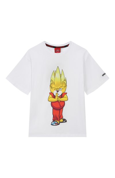 Хлопковая футболка SPRAYGROUND, арт. SPY1377WHT, фото 1