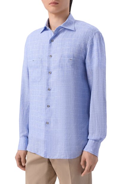 Льняная рубашка STEFANO RICCI, арт. MC007948/BX3124, фото 3