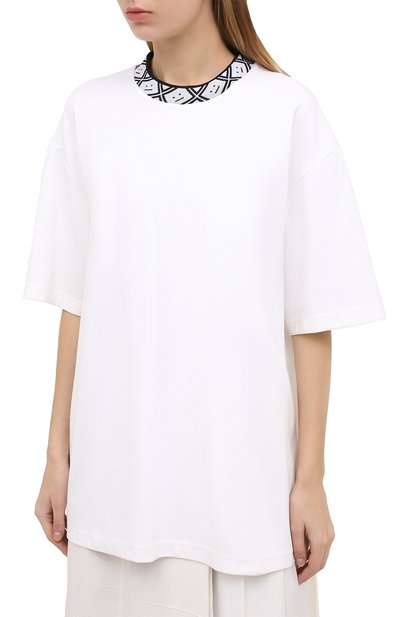 Хлопковая футболка ACNE STUDIOS, арт. CL0072/W, фото 3