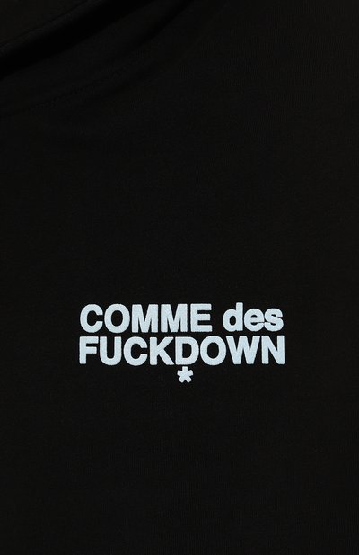 Хлопковое худи COMME DES FUCKDOWN, арт. CFABM00020, фото 5