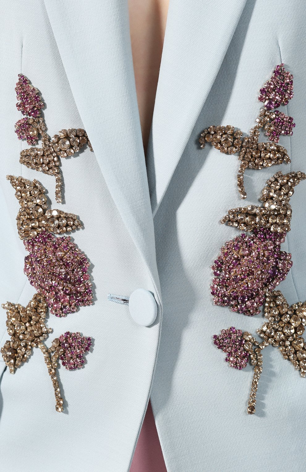 Жакет из смеси шерсти и шелка ALEXANDER MCQUEEN, арт. 585790/QJAAA, фото 5