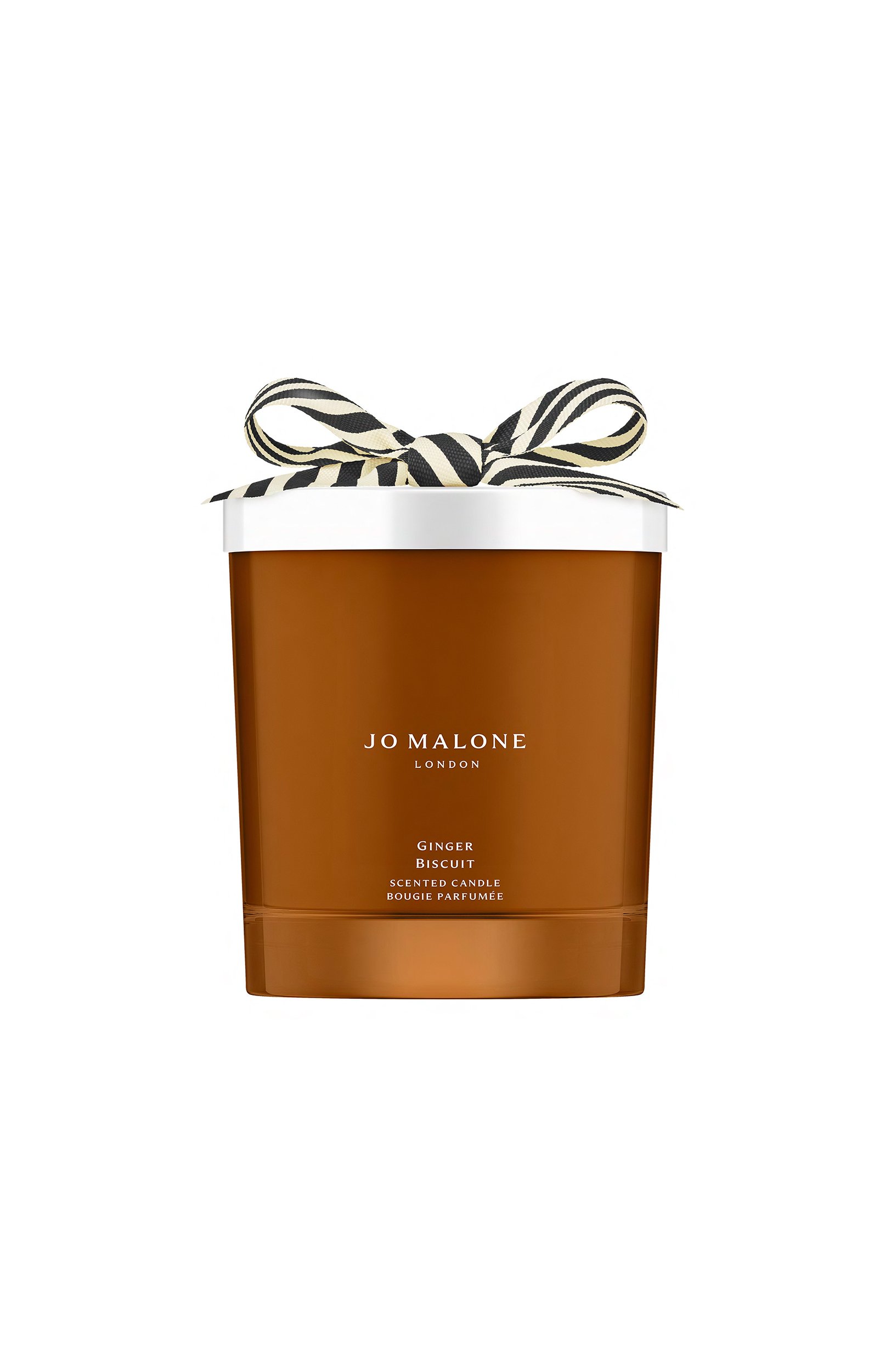Свеча ginger biscuit (200g) JO MALONE LONDON бесцветного цвета по цене 8500 руб., арт. L7RS-01, фото 1 Свеча ginger biscuit (200g) JO MALONE LONDON, арт. L7RS-01, фото 1
