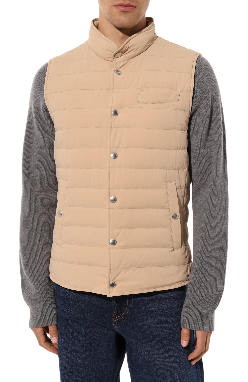 Пуховый жилет BRUNELLO CUCINELLI, арт. MM403B2217, фото 3