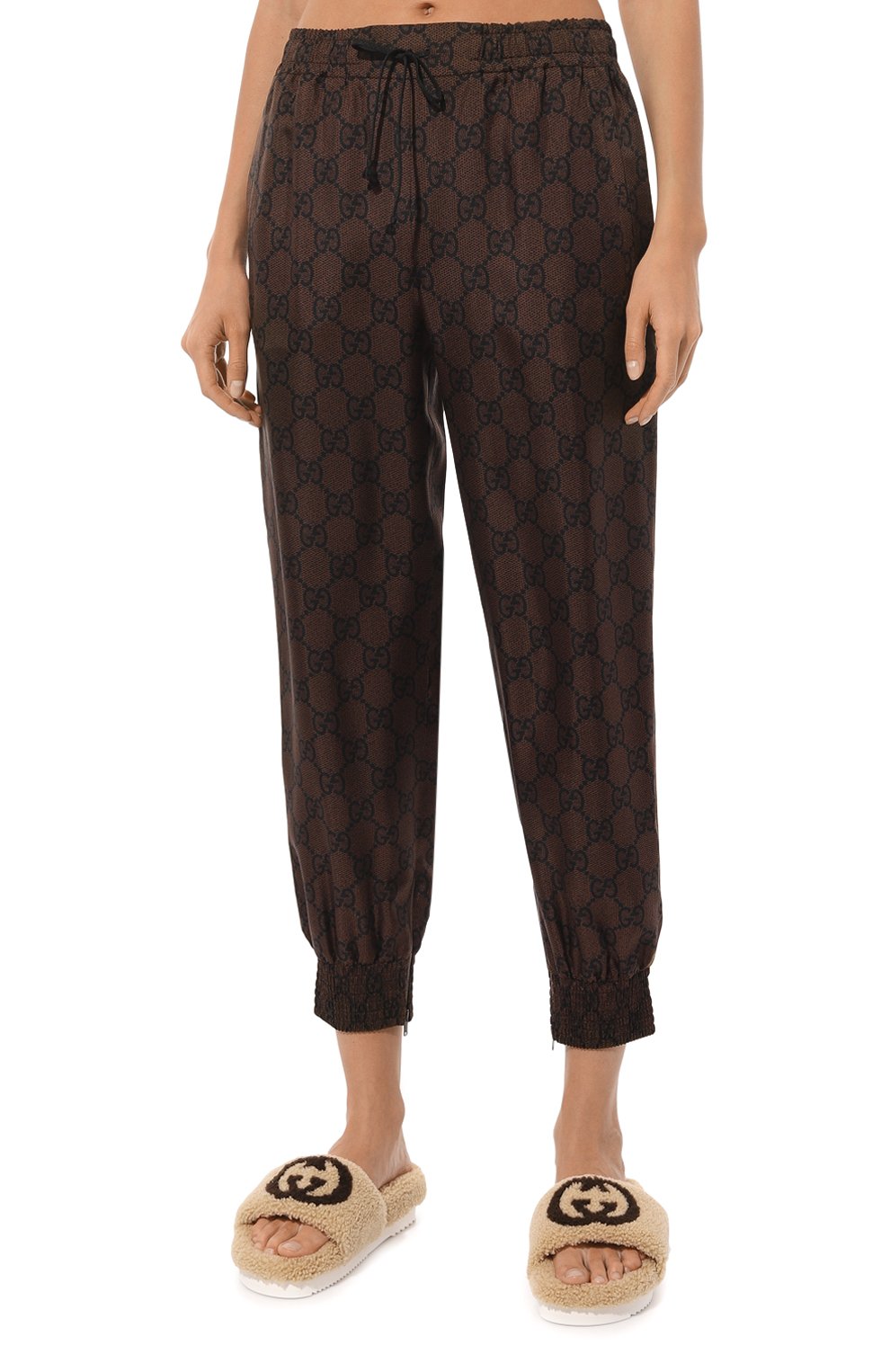 Шелковые джоггеры GUCCI, арт. 625005 XJCL5, фото 3