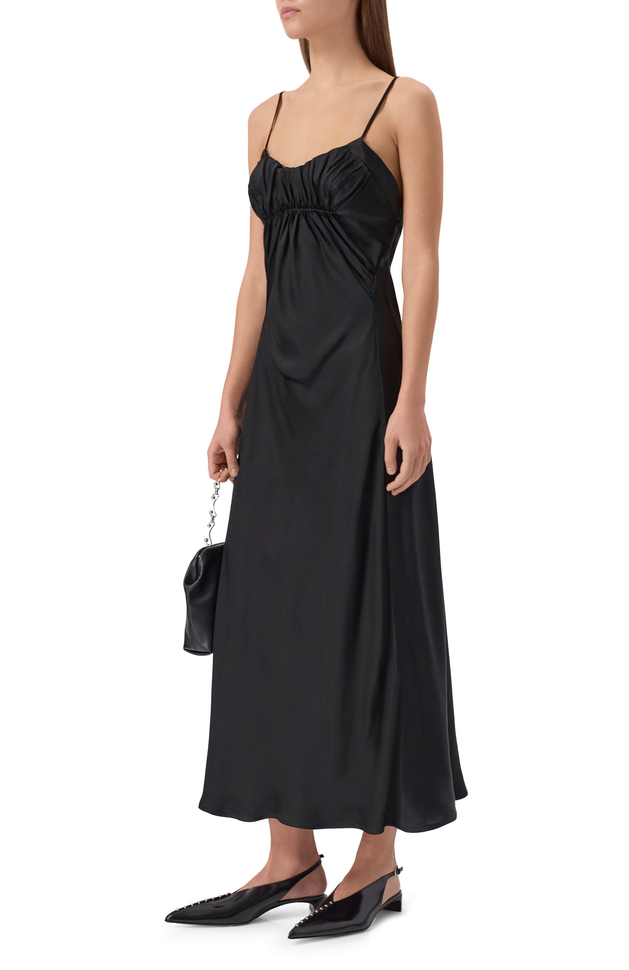 Платье из вискозы JIL SANDER, арт. J04CT0116/J65022, фото 2