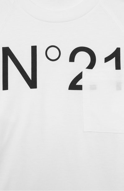 Хлопковый лонгслив N21, арт. N2107Q/N0153, фото 3