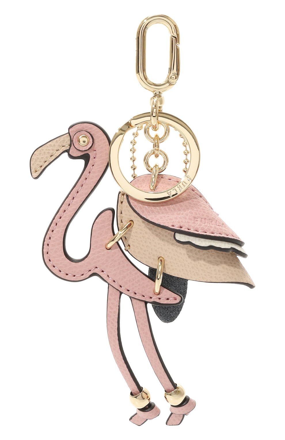 Брелок для ключей FURLA светло-розового цвета по цене 11500 руб., арт. WK00194/ARE000, фото 1 Брелок для ключей FURLA, арт. WK00194/ARE000, фото 1