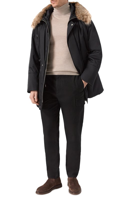 Водолазка из кашемира и шелка MVST BM18-302PLG0 Бежевый  BM18-302PLG0 Фото 2