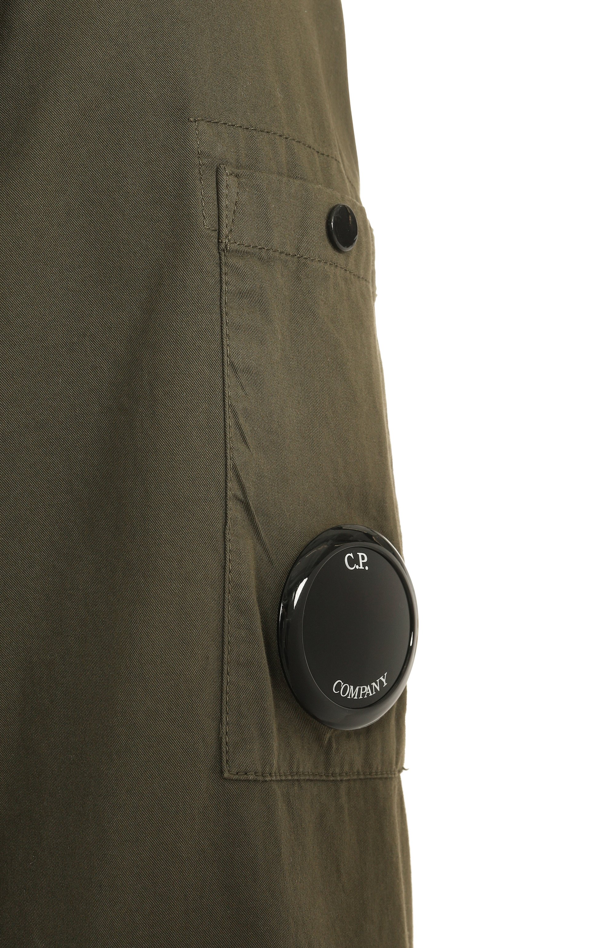 Хлопковая куртка-рубашка C.P. COMPANY, арт. 18CM0S124A110143G, фото 6