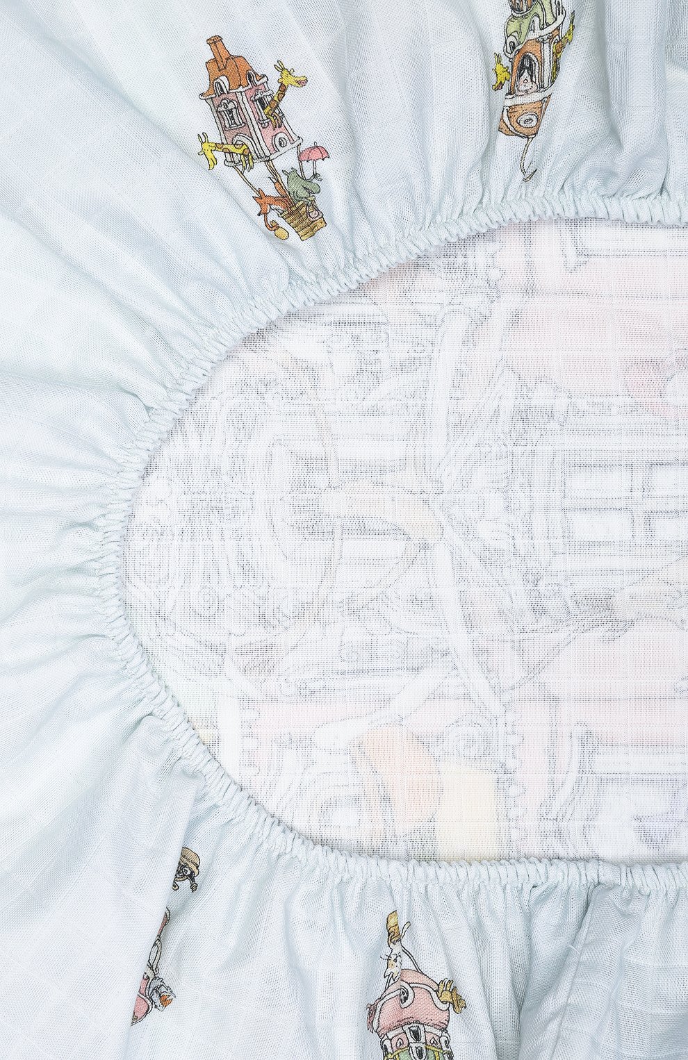 Хлопковая простыня ATELIER CHOUX, арт. FITTED SHEET-M0NCEAU MANSI0N, фото 3