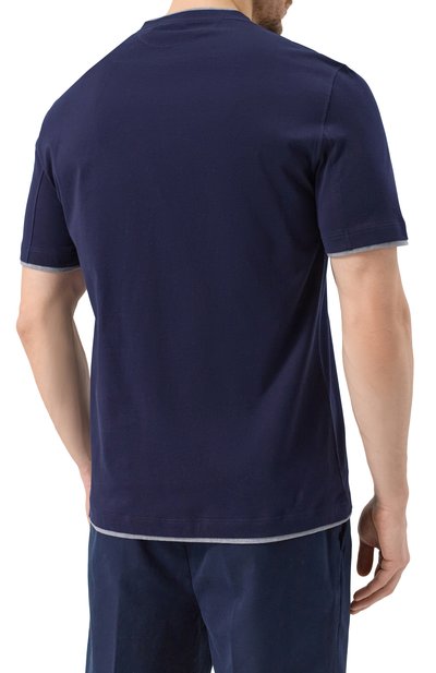 Хлопковая футболка BRUNELLO CUCINELLI, арт. M0B137427G, фото 4