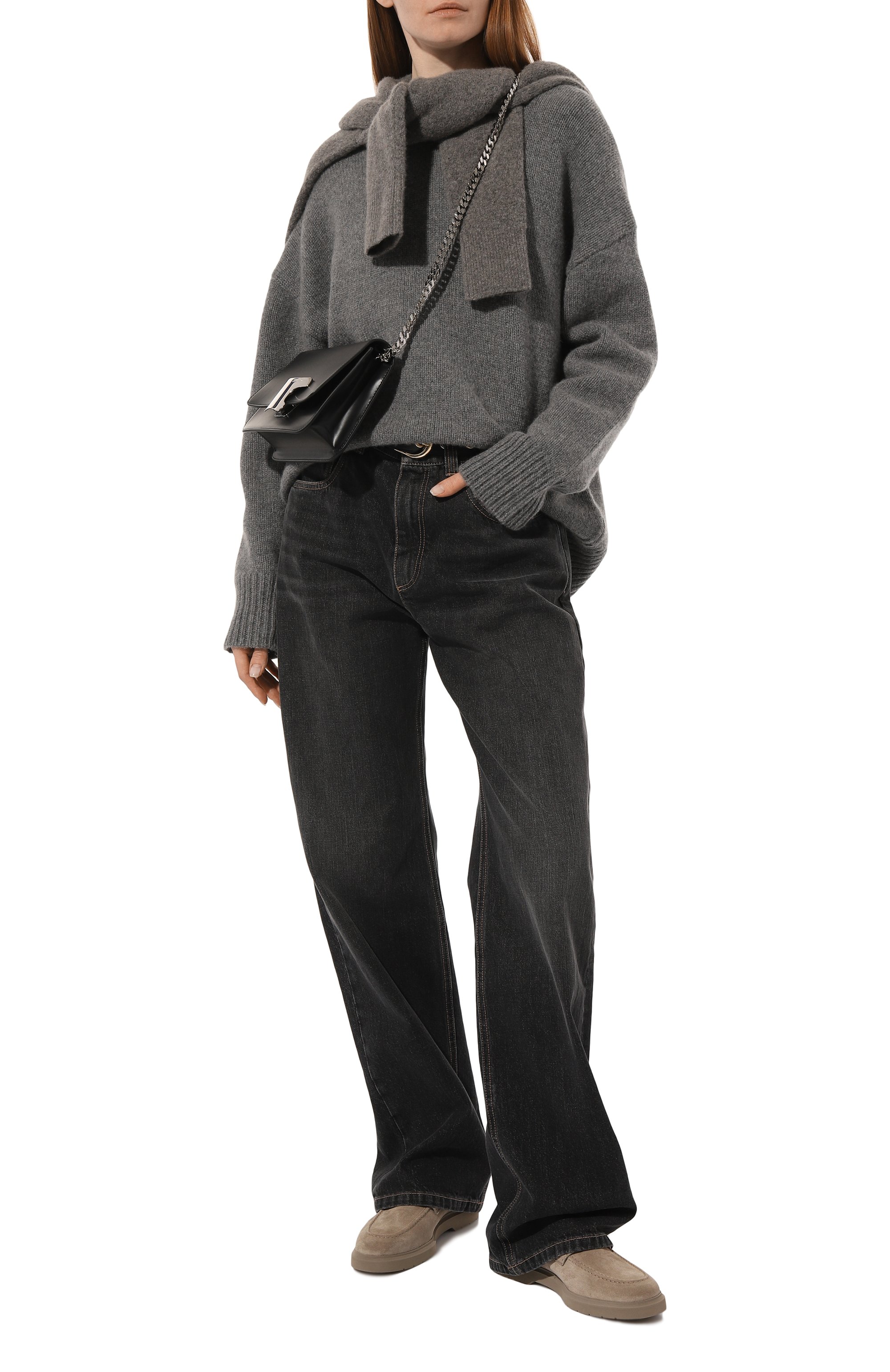 Замшевые лоферы BRUNELLO CUCINELLI, арт. MZSFGB1120, фото 2