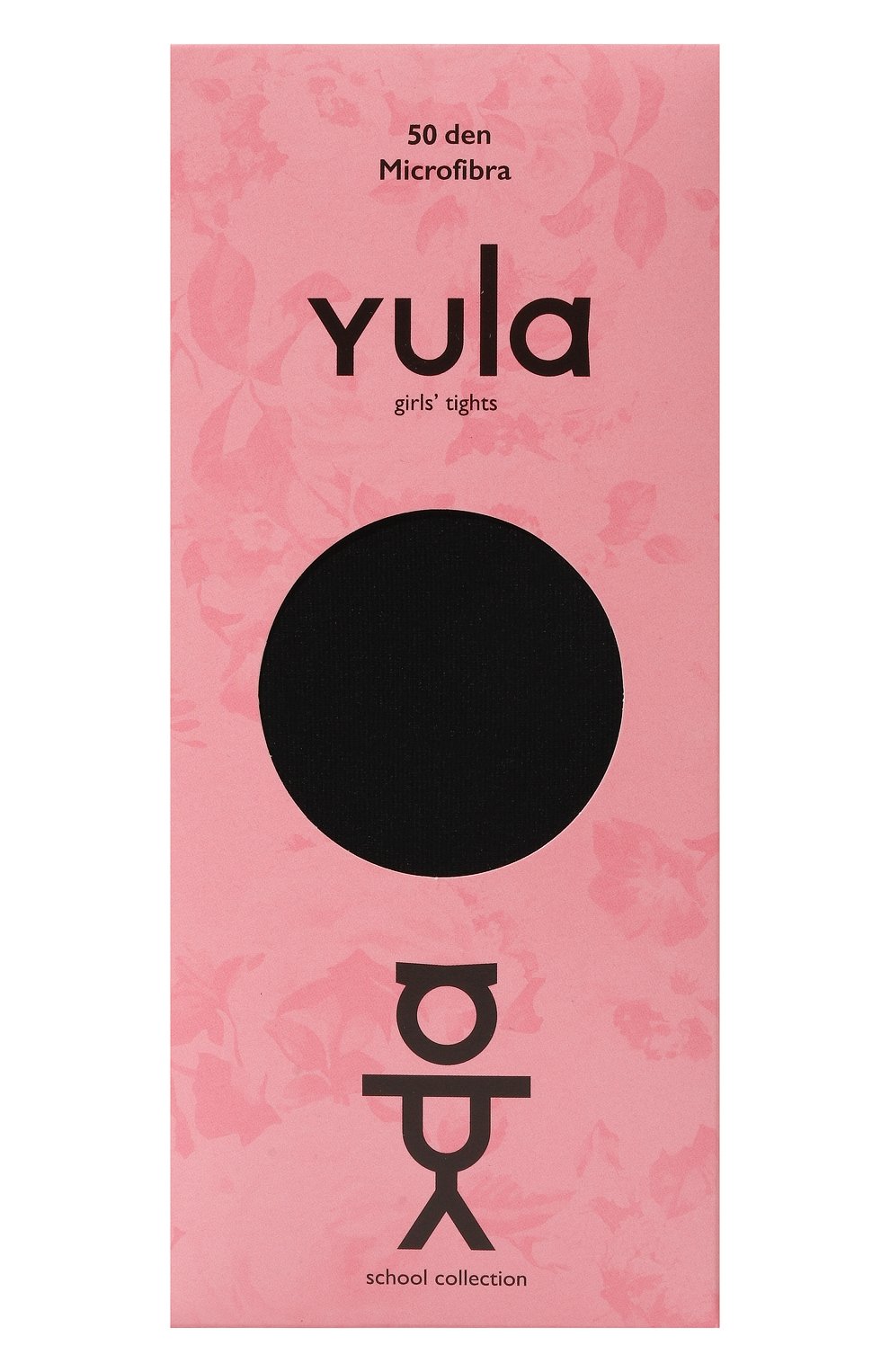 Колготки 50 den YULA черного цвета по цене 1490 руб., арт. YU-266, фото 1 Колготки 50 den YULA, арт. YU-266, фото 1