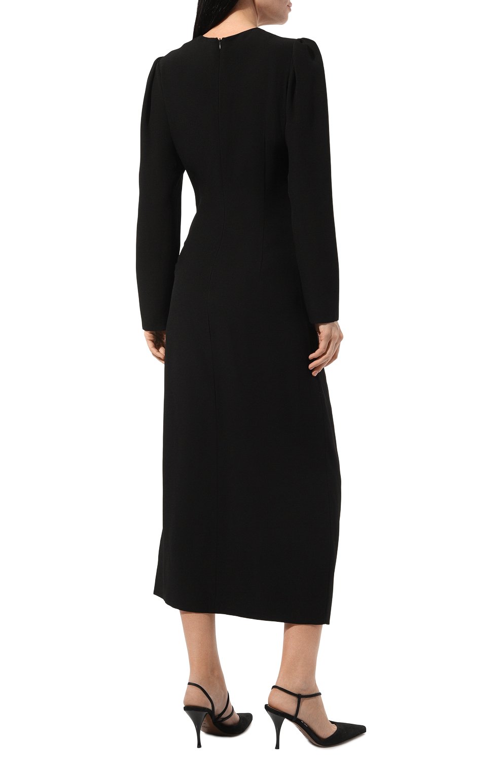 Платье JM STUDIO черного цвета по цене 60940 руб., арт. CAPSULE2308, фото 4 Платье JM STUDIO, арт. CAPSULE2308, фото 4