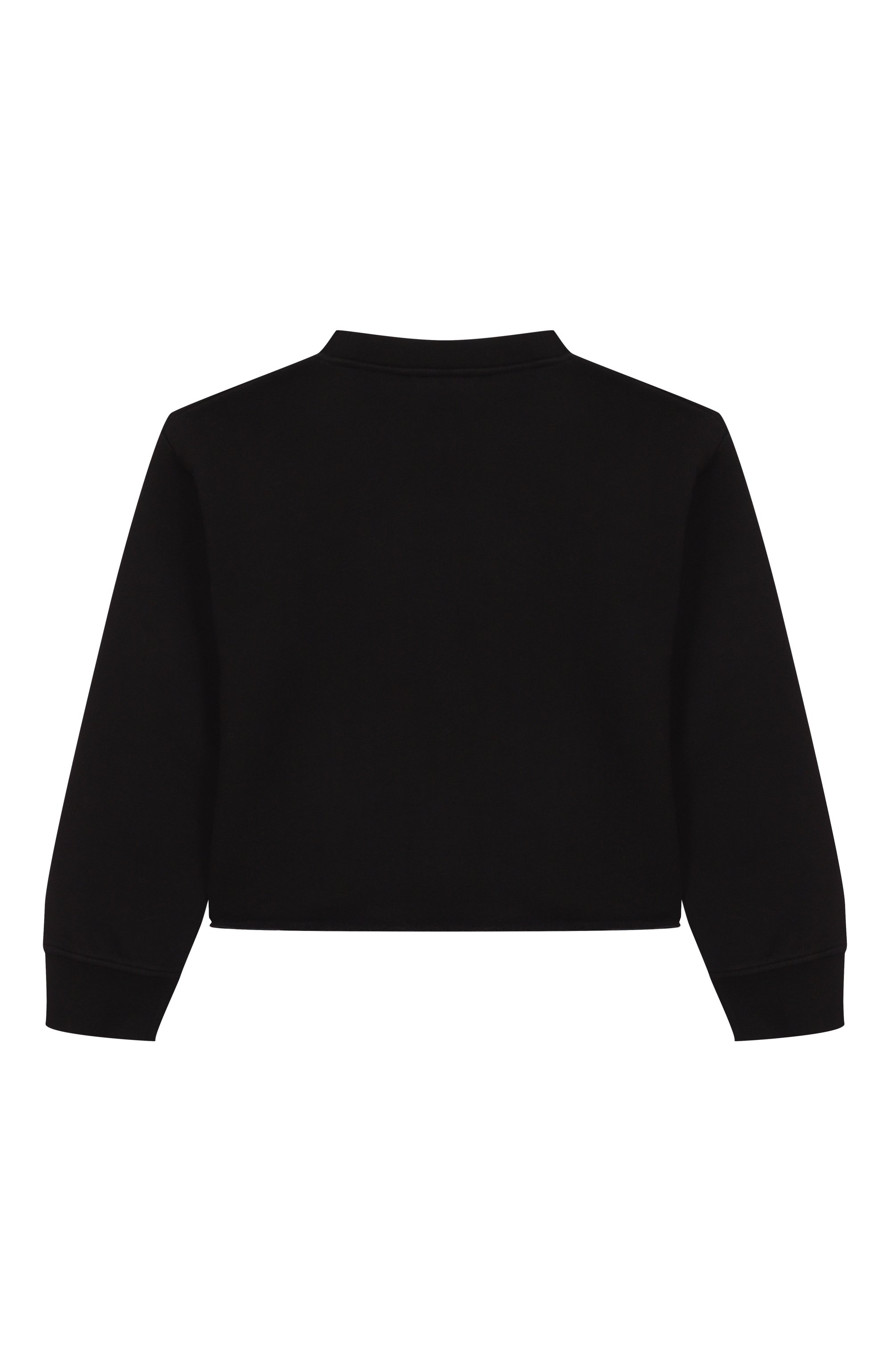 Хлопковый свитшот STELLA MCCARTNEY черного цвета по цене 12350 руб., арт. TX4C50, фото 2 Хлопковый свитшот STELLA MCCARTNEY, арт. TX4C50, фото 2