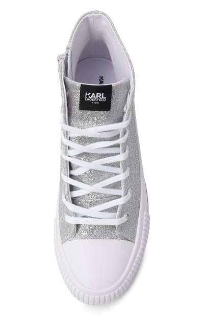 Текстильные кеды KARL LAGERFELD KIDS, арт. Z31171, фото 4