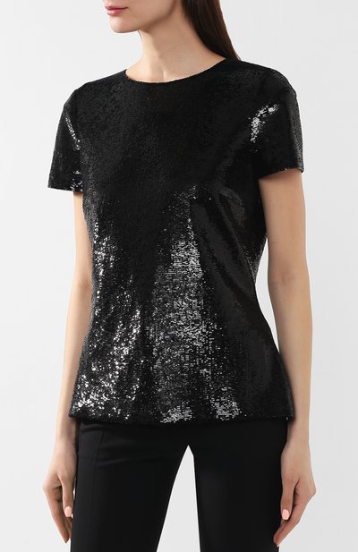 Топ RALPH LAUREN черного цвета по цене 530500 руб., арт. 290756742, фото 3 Топ RALPH LAUREN, арт. 290756742, фото 3