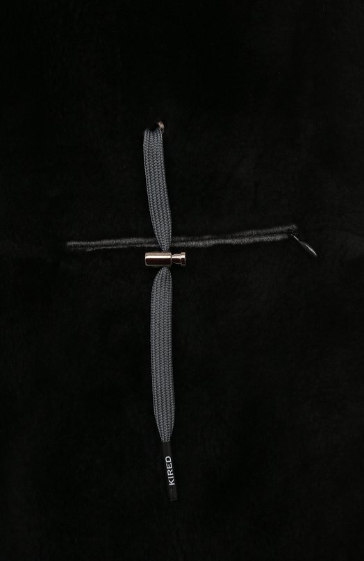 Кашемировая парка с подкладкой из нутрии Kired Серый, фото 6