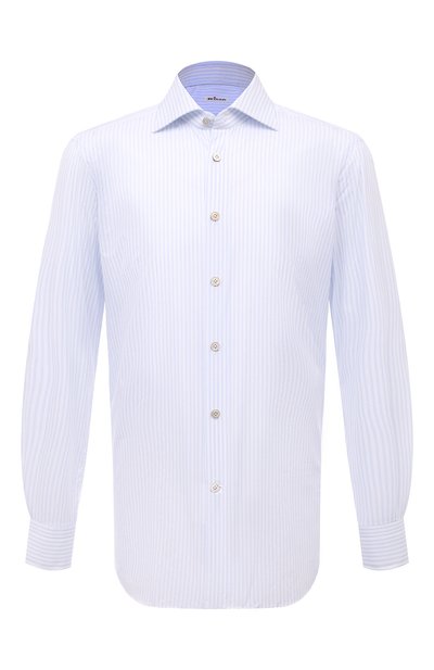 Мужская хлопковая сорочка KITON, арт. UCIH0869014