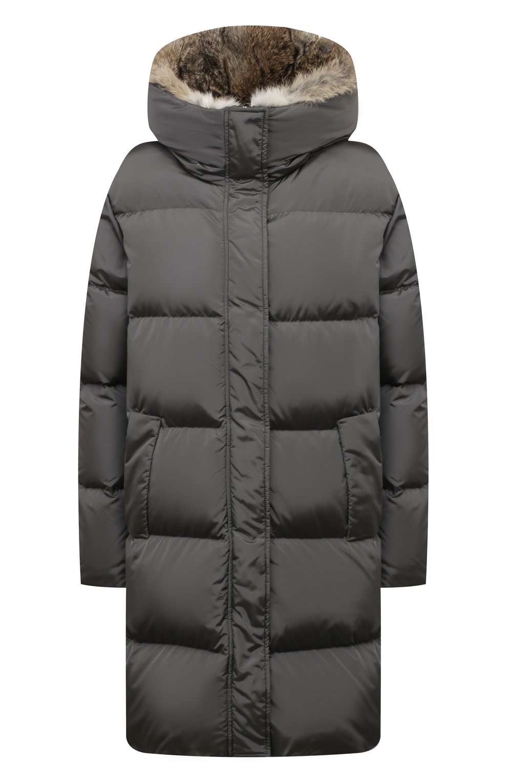 Пуховик с меховой отделкой LEMPELIUS, арт. 263B NEV/3000, фото 1