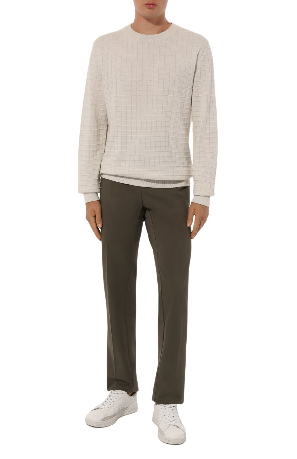 Брюки PAUL&SHARK хаки цвета по цене 32100 руб., арт. 14314040, фото 2 Брюки PAUL&SHARK, арт. 14314040, фото 2