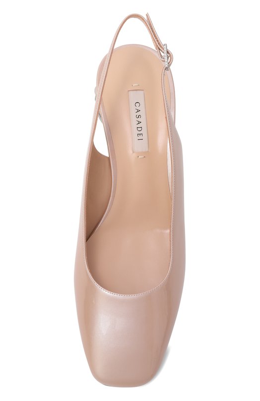 Лакированные туфли Belle Epoque 30 Casadei 1G684B0301/C2969 Бежевый  1G684B0301/C2969 Фото 6