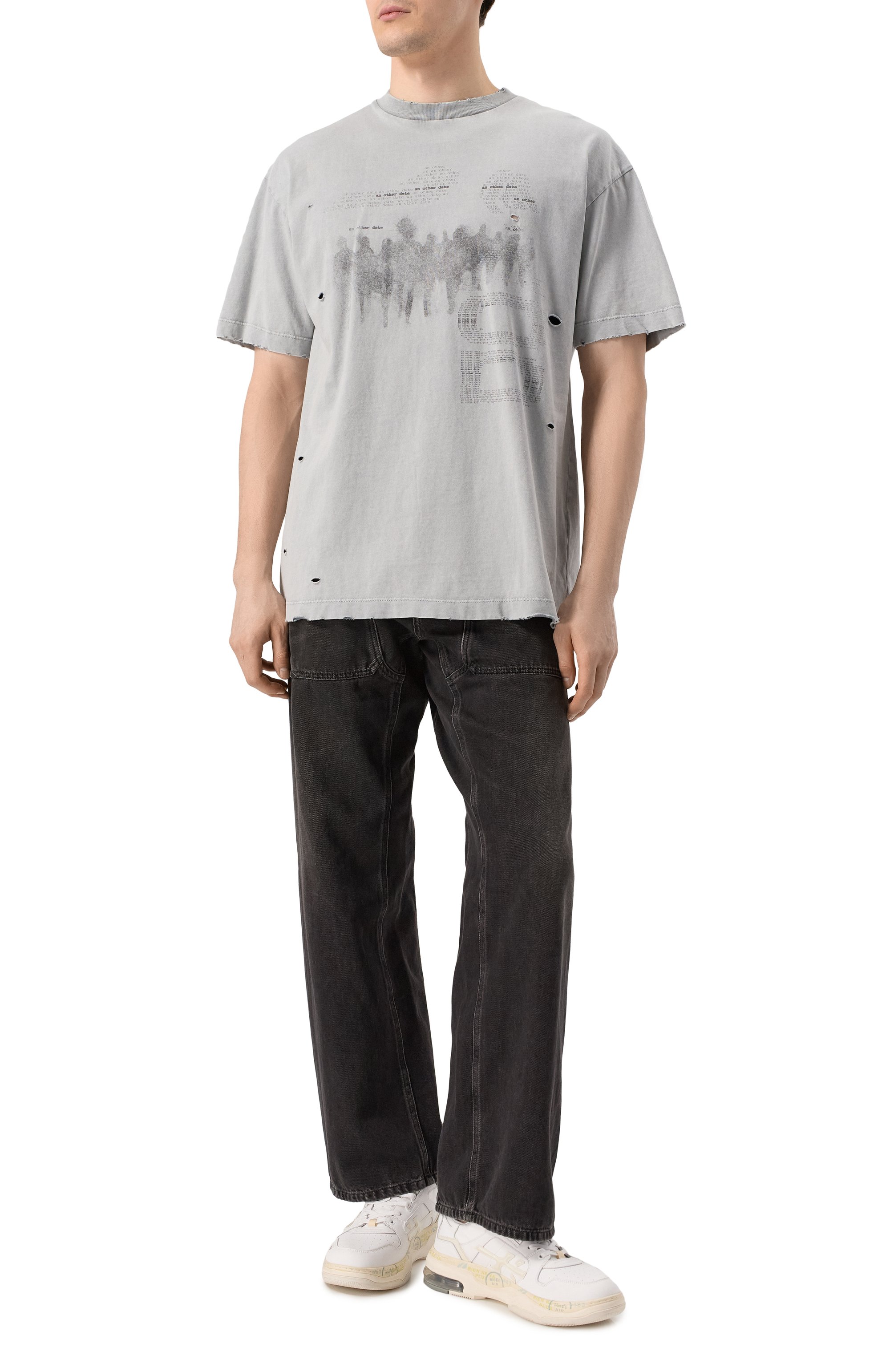 Хлопковая футболка AN OTHER DATE, арт. S25MA0DTH154, фото 2