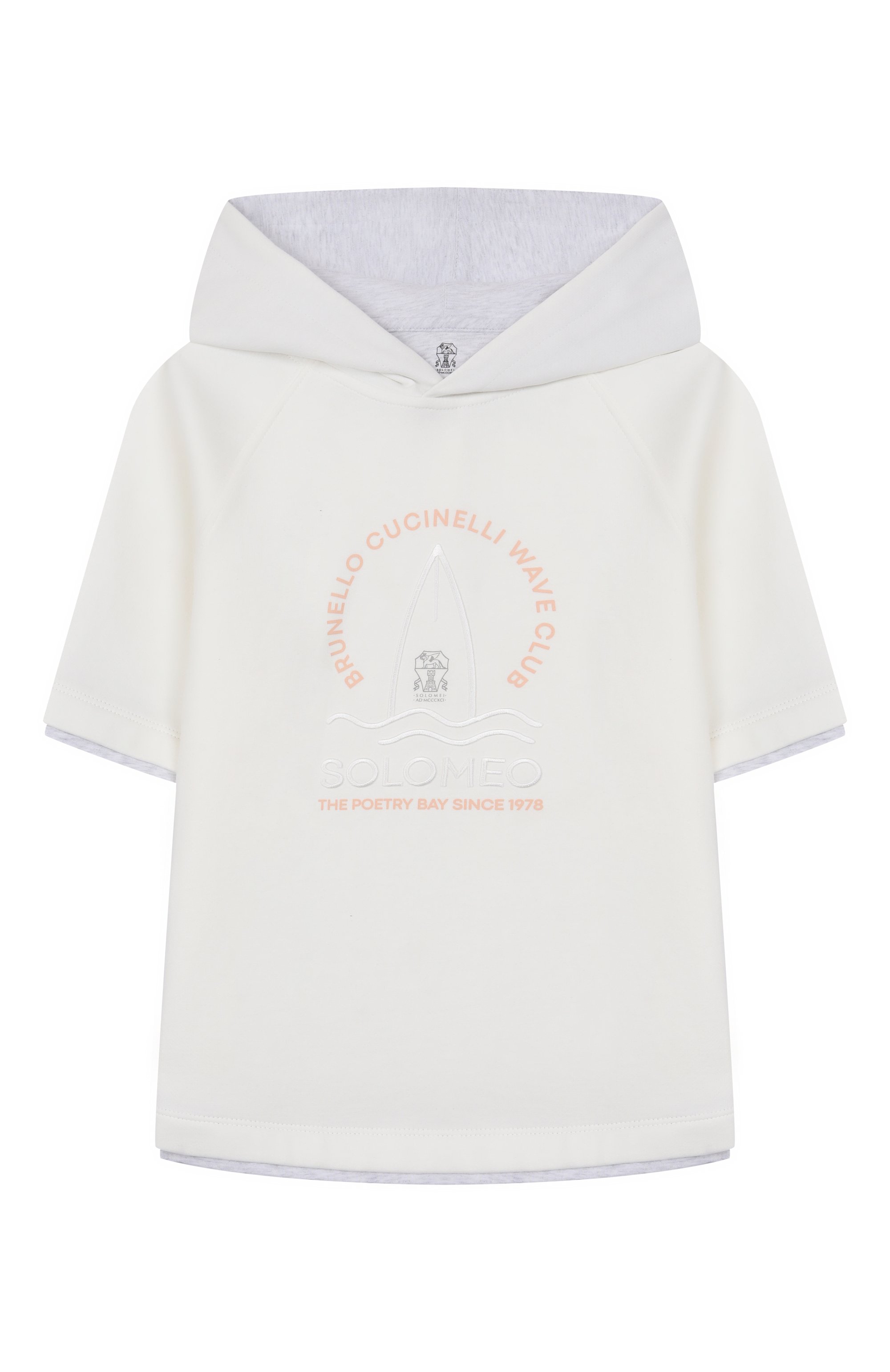 Хлопковое худи BRUNELLO CUCINELLI, арт. BW863E184B, фото 1