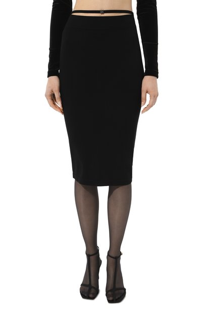 Юбка HUGO черного цвета по цене 16000 руб., арт. 50508638, фото 3 Юбка HUGO, арт. 50508638, фото 3