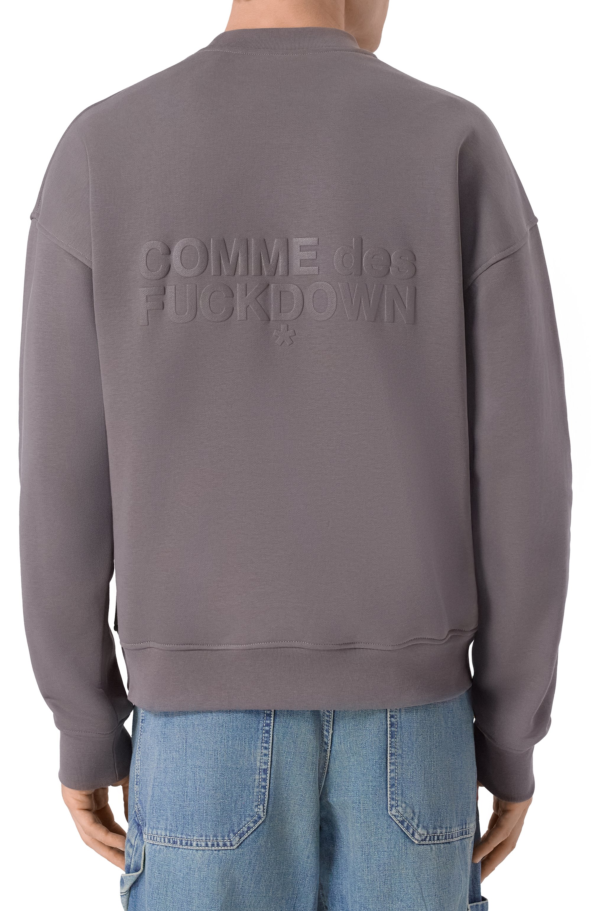 Хлопковый свитшот COMME DES FUCKDOWN, арт. CFABM01731, фото 4