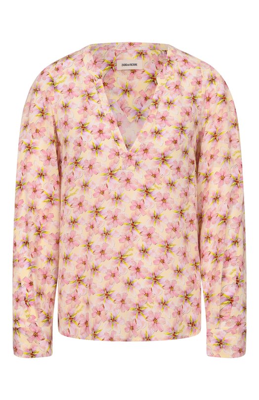 Блузка из вискозы Zadig and Voltaire WWSH02320 Розовый WWSH02320