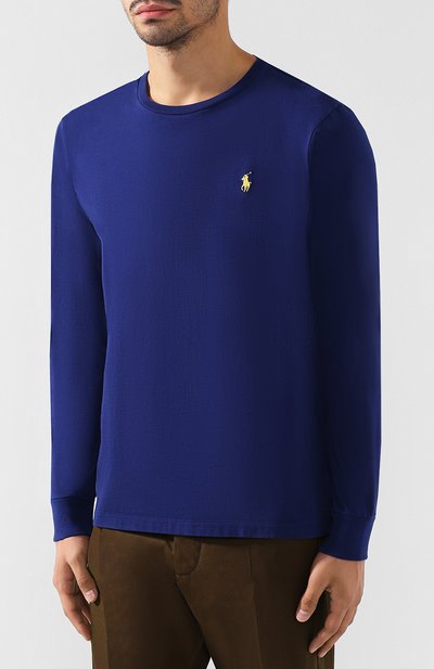 Хлопковый лонгслив POLO RALPH LAUREN, арт. 710671468, фото 3