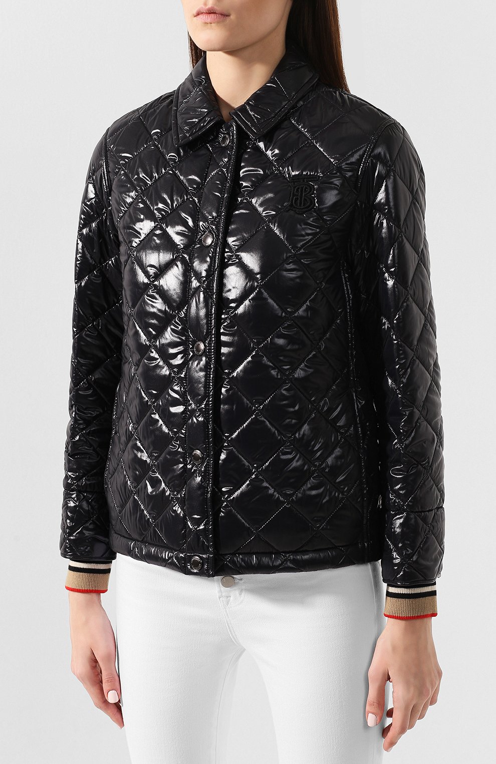 Стеганая куртка BURBERRY, арт. 8008746, фото 3