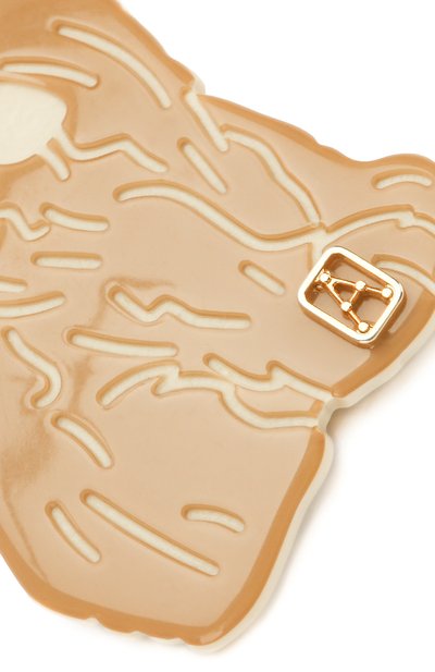 Заколка для волос ALEXANDRE DE PARIS бежевого цвета по цене 2880 руб., арт. ATB-16159-03 S, фото 3 Заколка для волос ALEXANDRE DE PARIS, арт. ATB-16159-03 S, фото 3