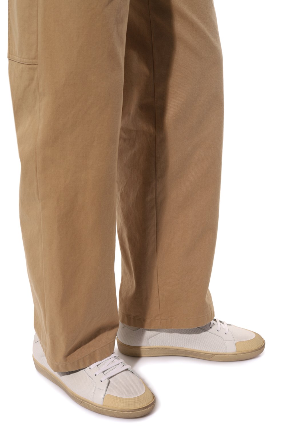 Кожаные кеды SAINT LAURENT, арт. 651860/1JZH09377, фото 3