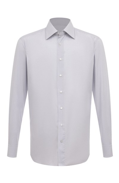 Мужская хлопковая сорочка ZILLI, арт. MFX-13068-365607/ZS43