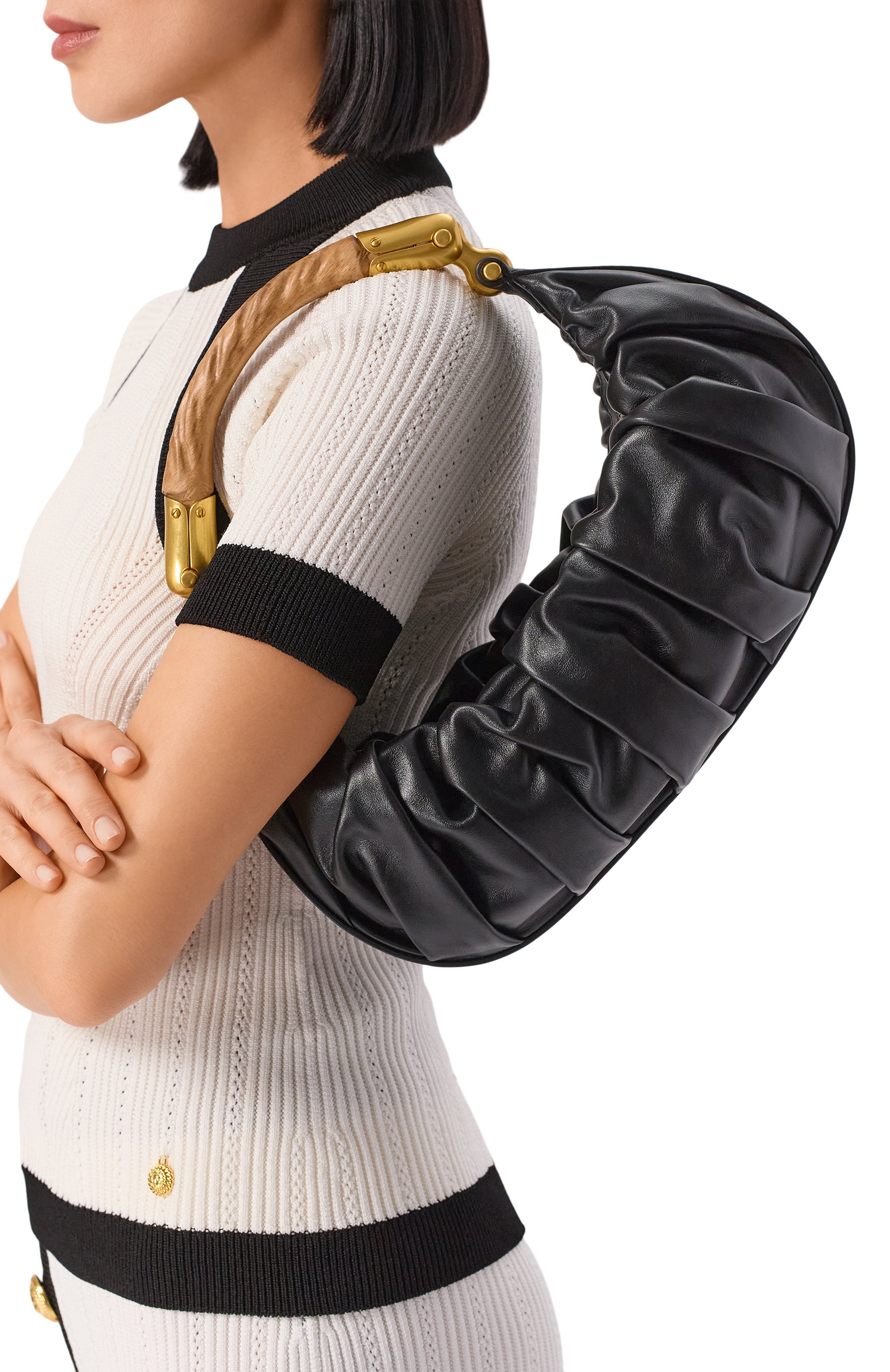 Сумка ebene medium BALMAIN, арт. FN0BT028/LPRG, фото 2